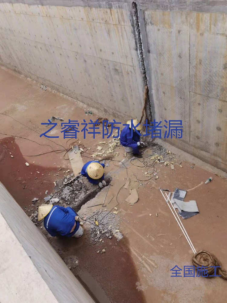 自來(lái)水水池變形縫堵漏
